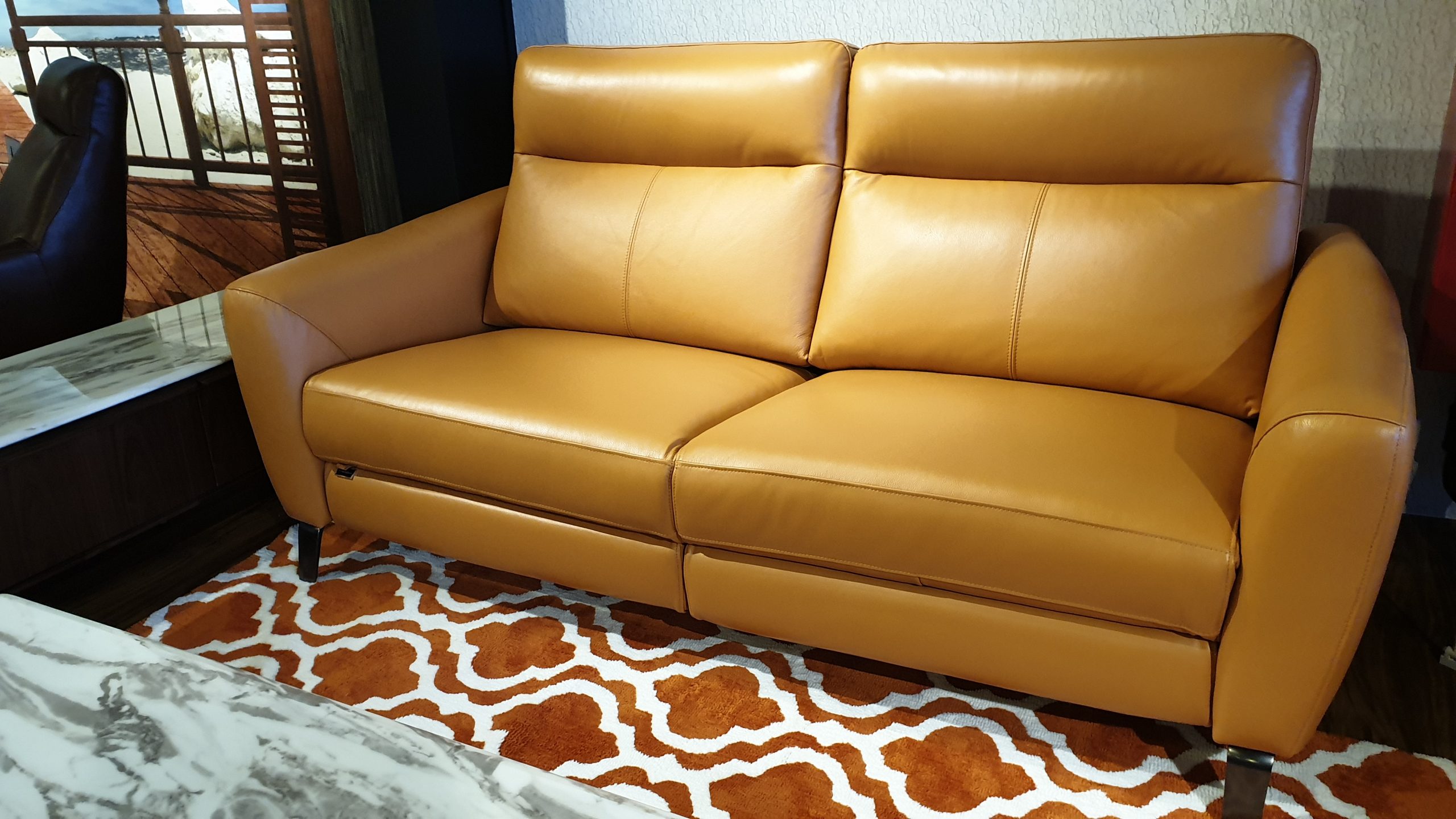 milan leather sofa for sale
